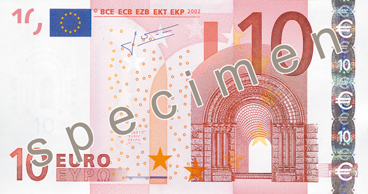 FLASH EURO BILLS - 10 pcs. - Pegani