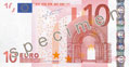 Десет Евро банкнота