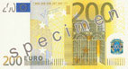 Two hundred Euro banknote