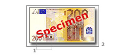 Specimen3 200 euro note