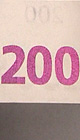 color shifting ink 200 euro note