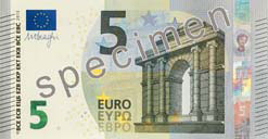 5 euros recto