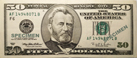 петдесет стари Щатски долара банкнота серия 1996