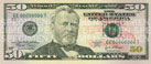Fifty United States Dollar banknote
