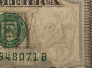 United States fifty dollar Watermark